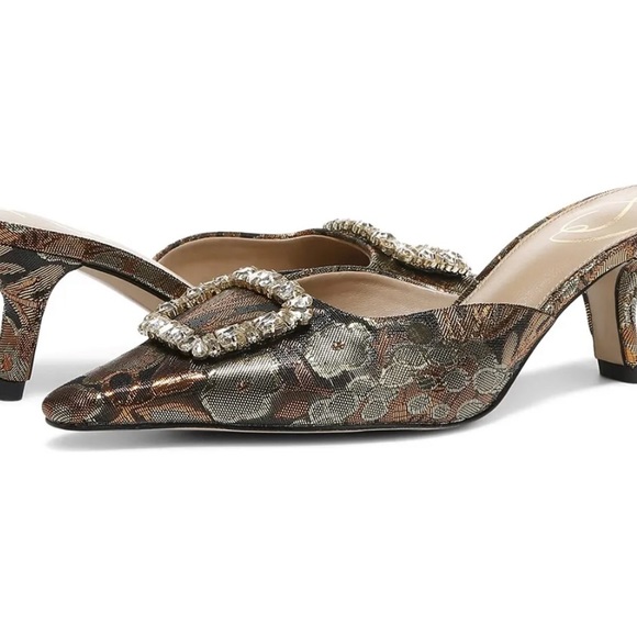 Sam Edelman Shoes - Sam Edelman Floral Embellished Heels